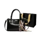 Black+Charm+Shopping Bag