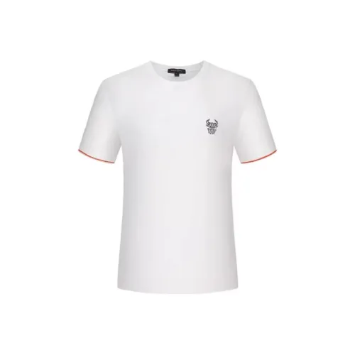 BRAUN BUFFEL T Shirt Men's White