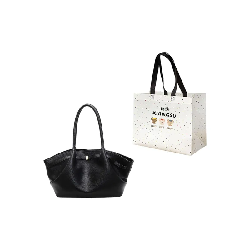 XIANGSU Pu Shoulder Bag Regular Women's White/Black/Red/Khaki/Coffee-6
