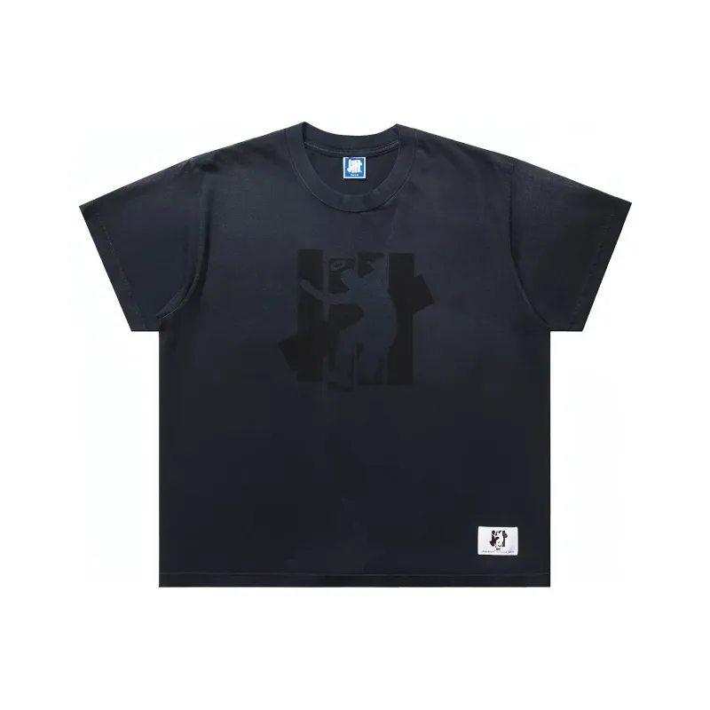 Union X UNDEFEATED T Shirts Unisex Black-0