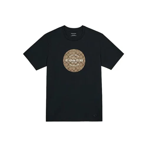 COACH T Shirts Men Black