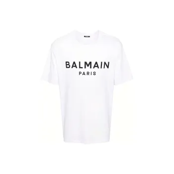 BALMAIN Logo Print T shirt