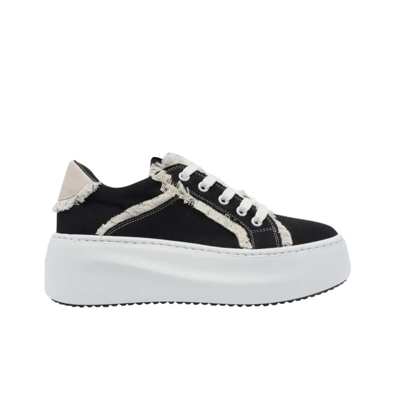 Vic Matie Low Top Casual Shoes Women's Black-1