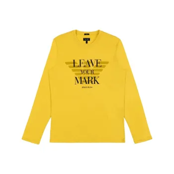 ARMANI JEANS T Shirt Men's Yellow