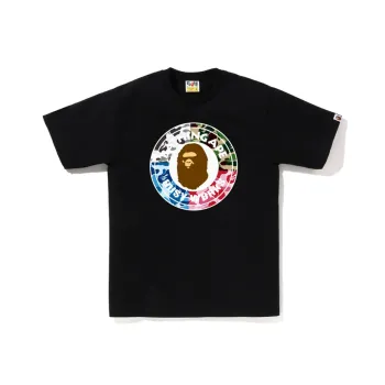A BATHING APE Abc Camo Crazy Busy Works Tee