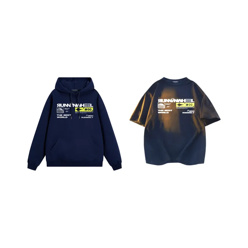 RUNNINWHEEL T Shirts Unisex-35
