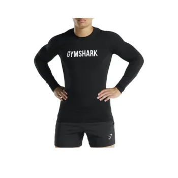 GYMSHARK T-Shirts Men Black