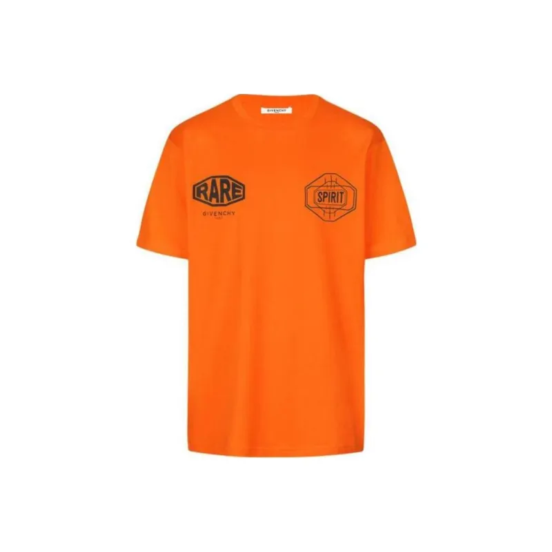 Givenchy T Shirts Men Orange-0