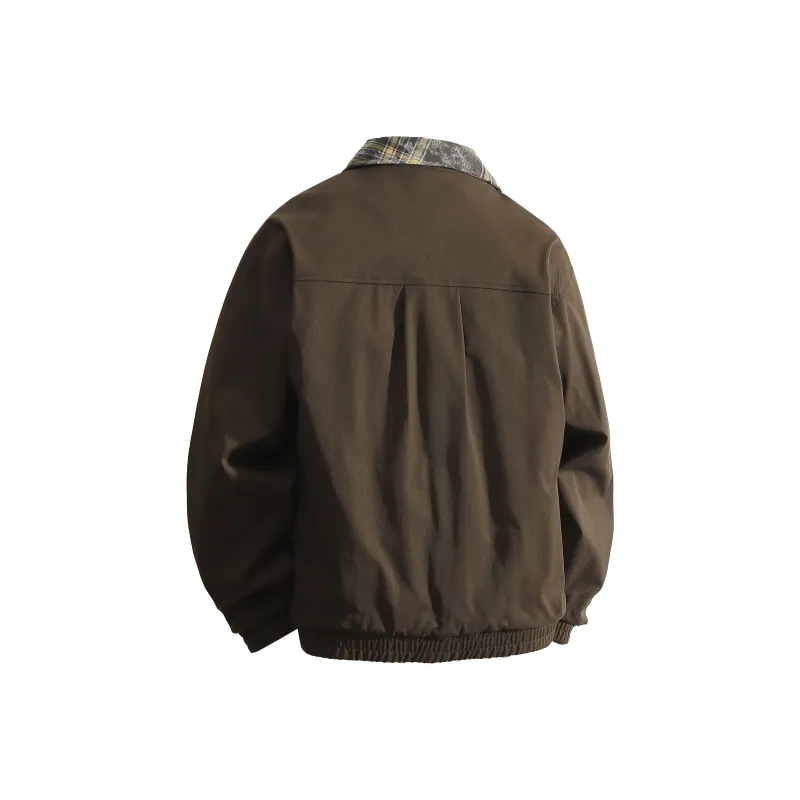 Tre Club Jackets Coats Unisex Coffee-1