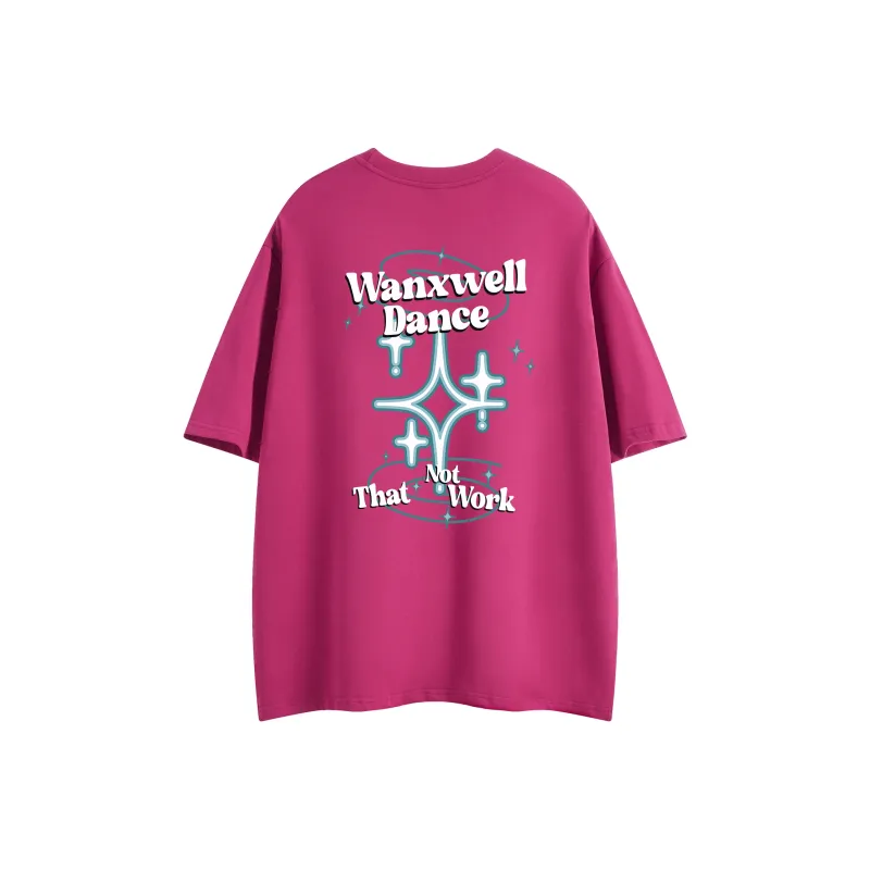 WANX Drop Shoulder Sleeve T Shirt Unisex-6