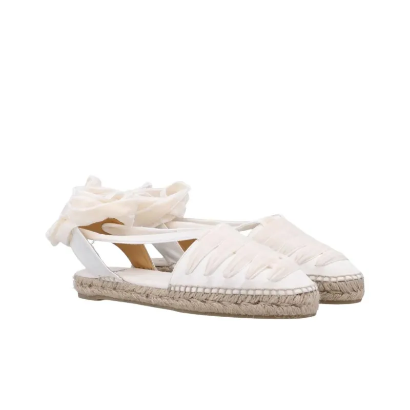Castañer Kimita Casual Single Shoes Women's White-2