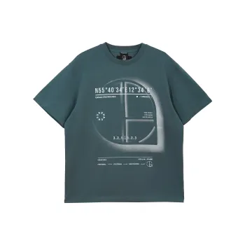JACK&JONES T-Shirts Unisex E46 Deep Turquoise