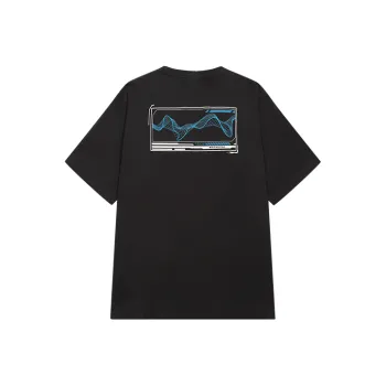 Magn Lens T Shirts Men Black