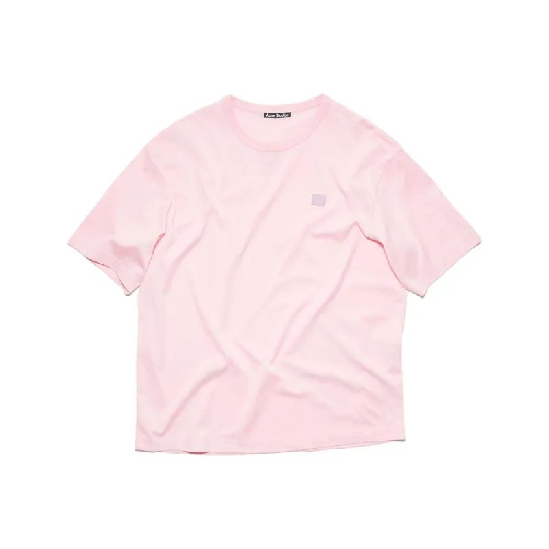 Acne Studios Face Logo Patch Crewneck T-Shirt-0