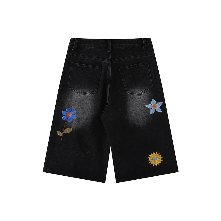CUWU Denim Shorts Unisex-3