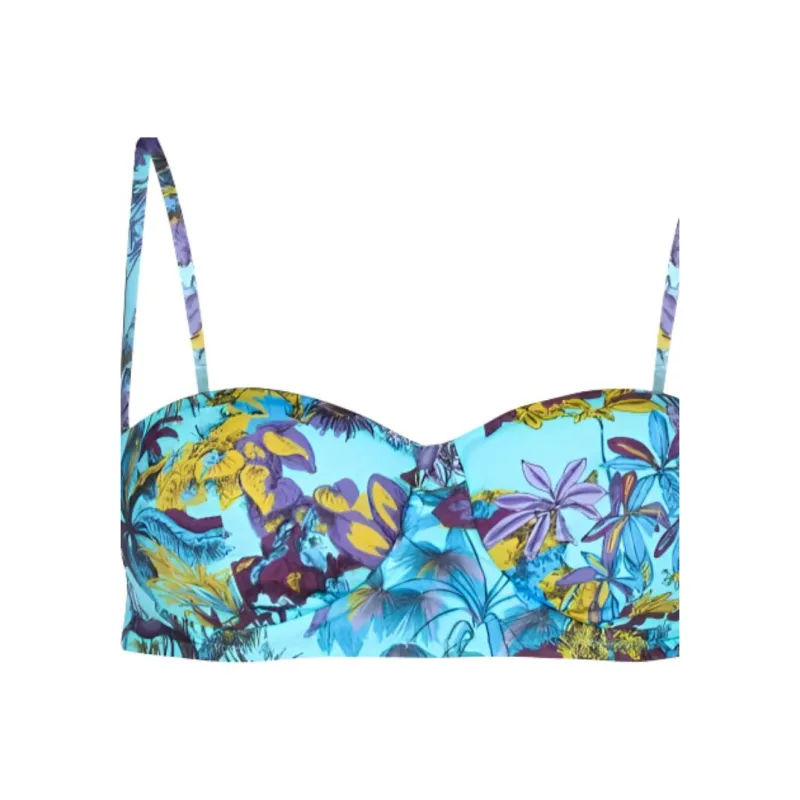 DIOR Floral Printed Bikini Top-4