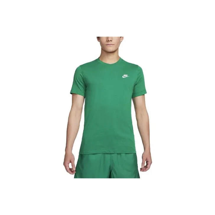 Nike Sportswear Club T Shirt Men's Green-0