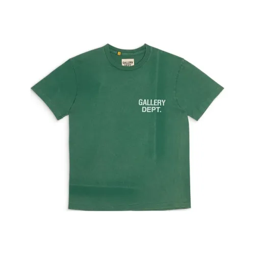 Gallery Dept. T Shirts Unisex Green