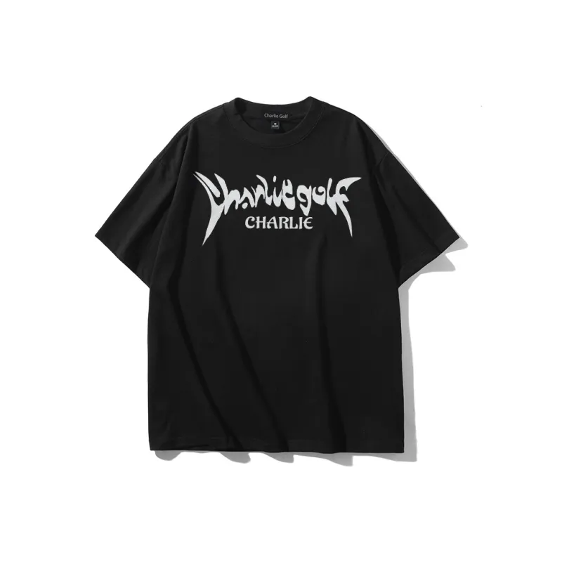 CHARLIE GOLF T Shirt Unisex Black-1