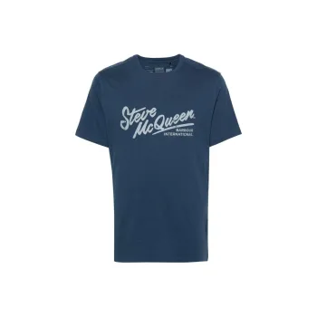 BARBOUR X Steve McQueen Logo-print T-shirt