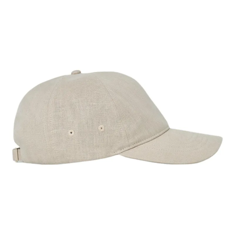 COS Linen Baseball Caps Men's Beige-2