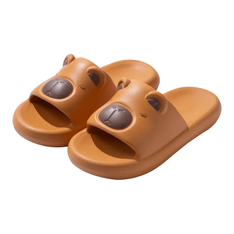 Ailise Sandal Slippers Brown/Khaki/Orange Yellow-10