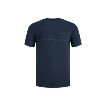 ARMANI EXCHANGEAE SS24 T Shirt Men's Navy Blue