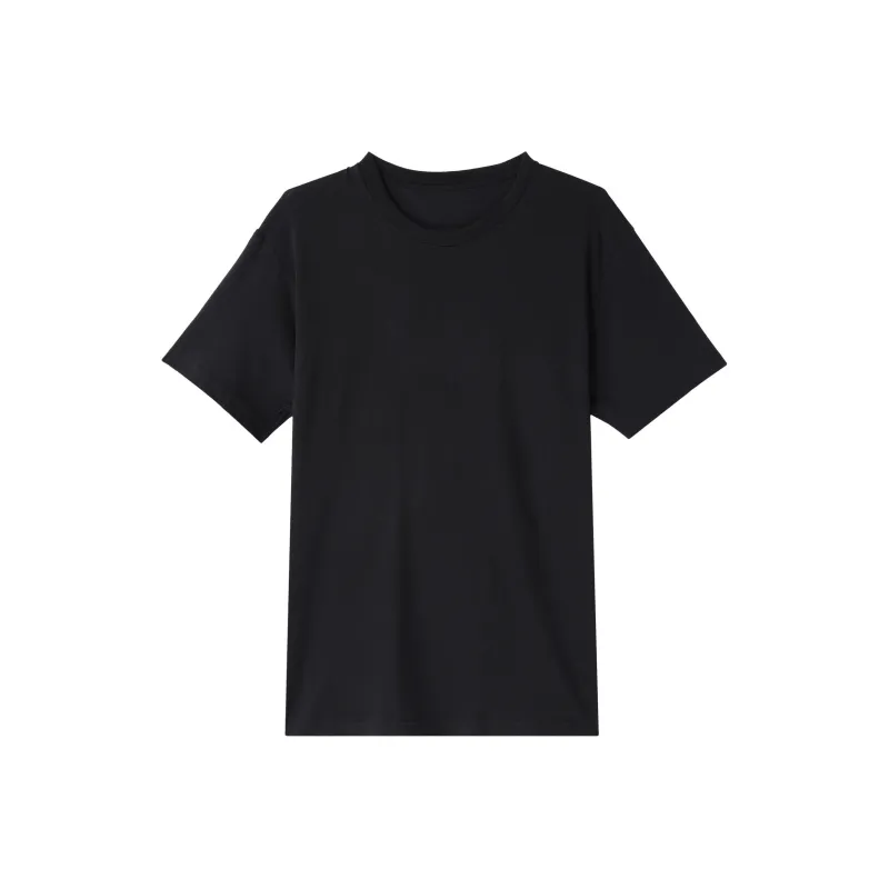 UNIQLO T Shirts Men Black-0