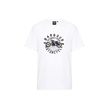 BARBOUR Logo-print Cotton T-shirt