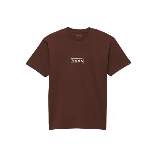Vans Easy Box T-Shirts Men Brown
