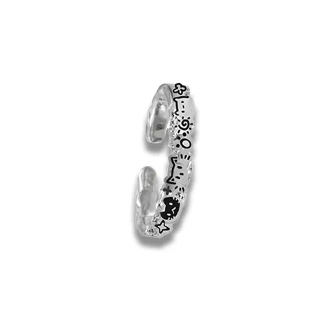 Datang Guoding S925 Silver Rings Unisex-0
