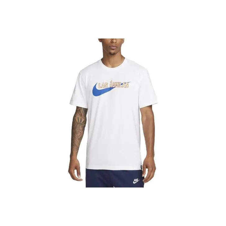 Nike Club América Swoosh T-Shirt Men's White-0
