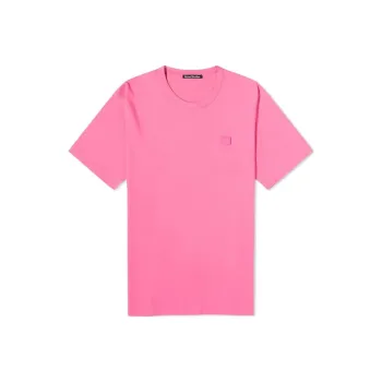 Acne Studios Face Logo Patch Crewneck T Shirt