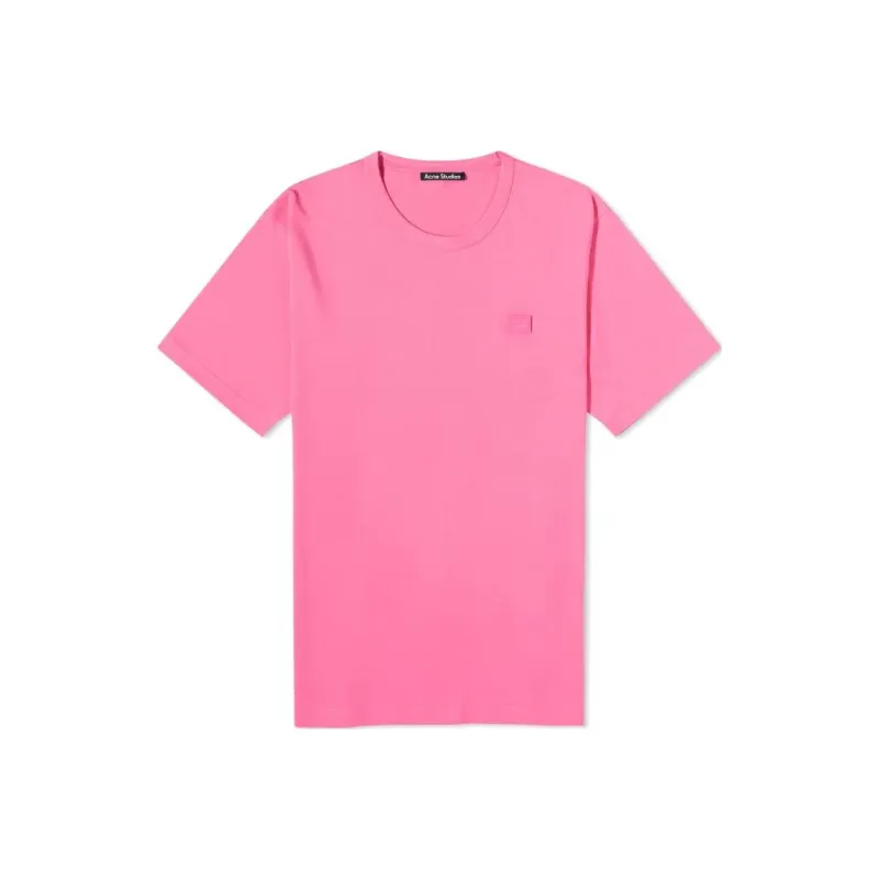 Acne Studios Face Logo Patch Crewneck T Shirt-0