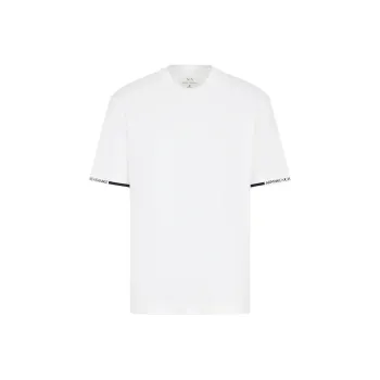 ARMANI EXCHANGE SS24 T Shirt Unisex White