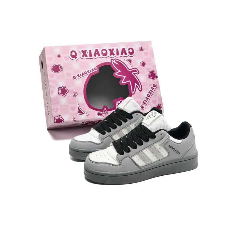 Circle Small Coverage Lightweight Breathable Height Increasing Low Top Skateboard Shoes Unisex-57