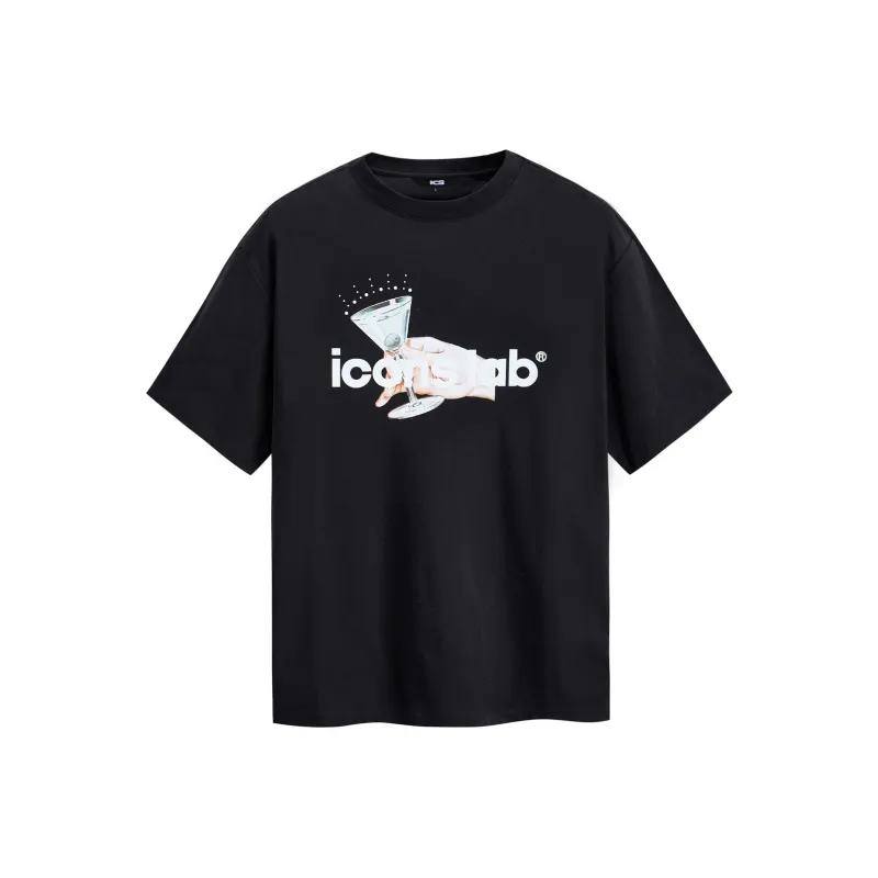ICONS Lab T Shirts Unisex Black-0
