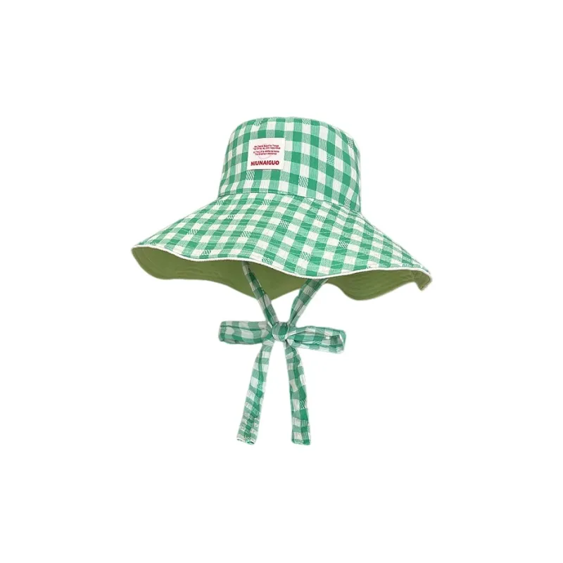 FREE RABBITⅡ Summer Sun Protection Double Sided Large Brim UV Protection Hat Bucket Hats Unisex-6