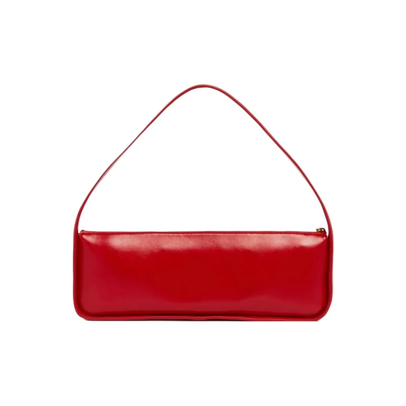 KHAITE Calfskin Shoulder Bag Women's Red-3