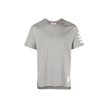 THOM BROWNE 4 Bar Stripe Crewneck T Shirt