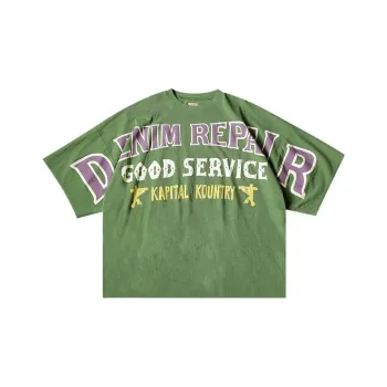 Kapital Denim Repair Huge Jersey T Shirt
