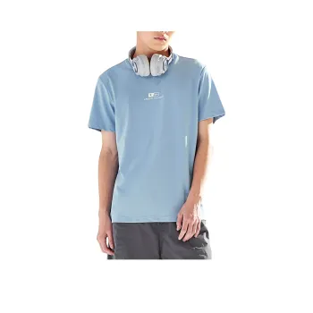 QIAODAN T Shirt Men's Sky Feather Blue