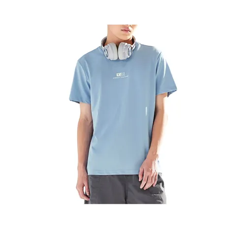 QIAODAN T Shirt Men's Sky Feather Blue