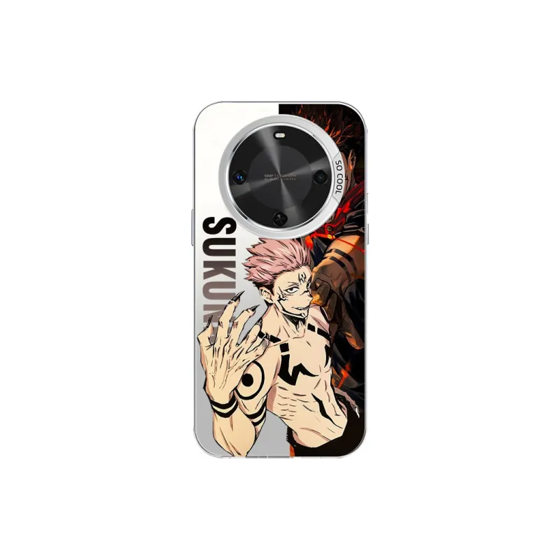 DAHUAXIAN Acrylic Material Jujutsu Kaisen Premium Feel Phone Cases Compatibility With MVMOM 30 Minimalist Trendy Style-3
