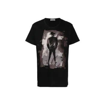 Yohji Yamamoto Pour Homme Graphic-print T-shirt