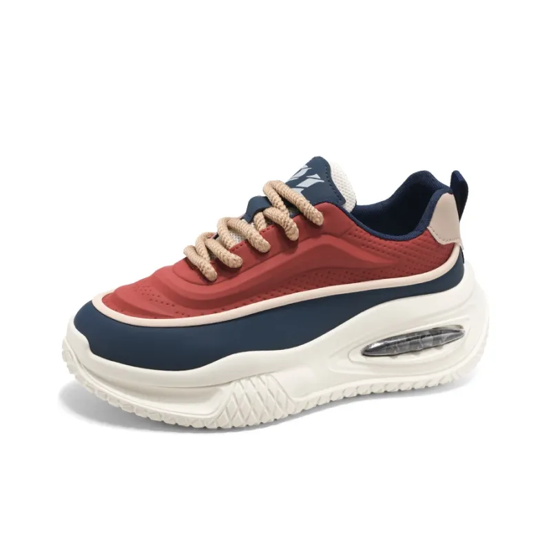 SOURCE Slip Resistant Abrasion Resistant Cushioning Low Top Chunky Sneakers Men's-1