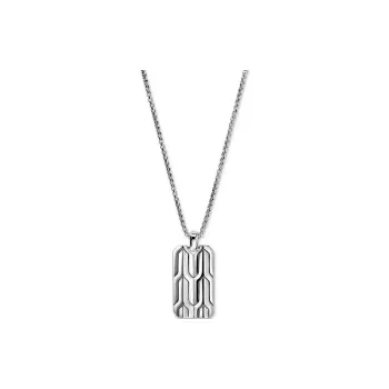 John Hardy Icon 50 Tag Necklace