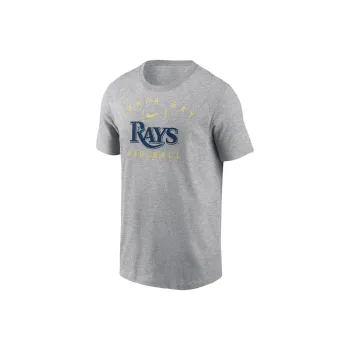 Nike Tampa Bay Rays Home Team Athletic Arch T-Shirt Men's Gray