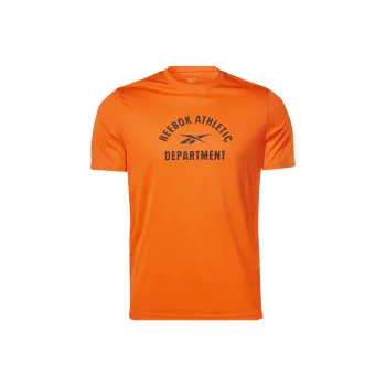Reebok Training Graphic T-Shirt Men's Orange
