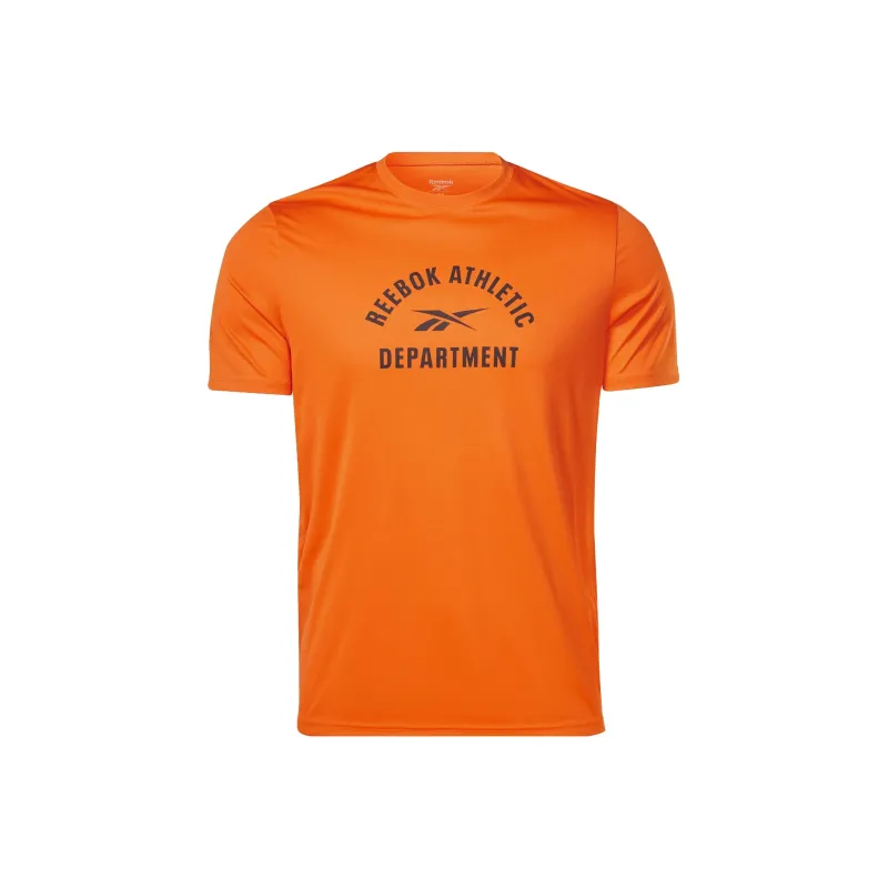 Reebok Training Graphic T-Shirt Men's Orange-0